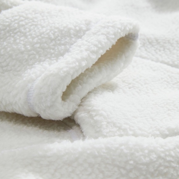 Vineyard Vines Sherpa Marshmallow Open Front Cardigan S - Picture 4 of 12